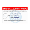 Emotional Support Animal ID | American Service Pets