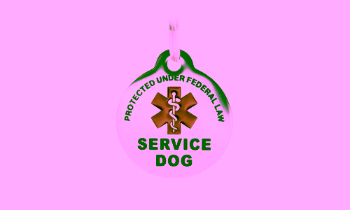 Service Animal Tag