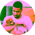 Customer with his puppy